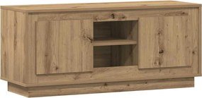 vidaXL Cabinet TV Stejar Artizanal 102 x 35 x 45 cm Lemn compozit