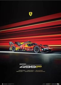 Imprimare de artă Ferrari 499P - 2024, Automobilist