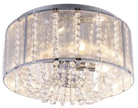 Globo 15091D - Plafonieră de cristal WALLA 4xE14/40W/230V