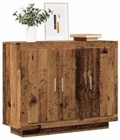 vidaXL Dulap, lemn vechi, 92x35x75 cm, lemn compozit