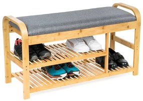 Raft pentru pantofi din bambus G21