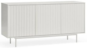 Comodă albă joasă 159x80 cm Sierra – Teulat