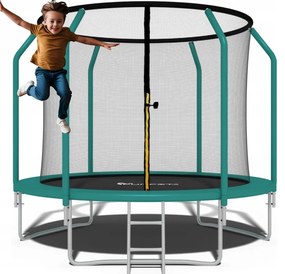 Trambulină de grădină Premium pentru copii cu plasă interioară 8FT - Ø 252 cm