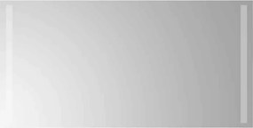 vidaXL Oglindă de baie cu LED, 80x40 cm