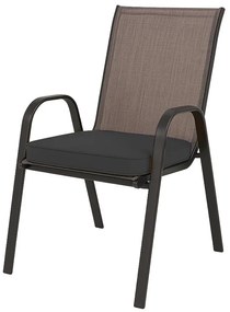 Perna de scaun pentru exterior VIREON 44x45 cm, gri inchis
