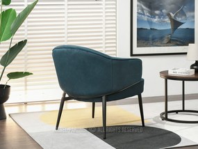 Fotoliu Alfredo (turcoaz + negru). Promo -19%. 1109869