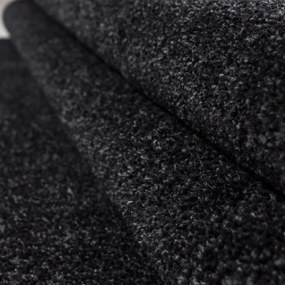Covor gri închis rotund ø 200 cm Ata – Ayyildiz Carpets