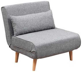 Fotoliu gri deschis Folde – Artie