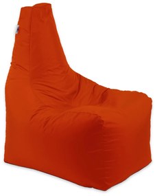 Fotoliu puf, Sunlounger EVO XL, umplutura de burete Memory Mix, material impermeabil, Portocaliu neon