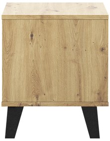 Noptieră BOGAN 1S, stejar artisan