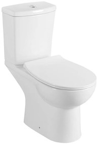 Sapho - Vas WC combinat cu duș bideu, evacuare pe spate, ceramică/alb