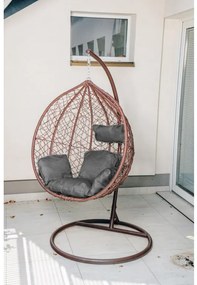 Scaun suspendat maro KOKON cu suport