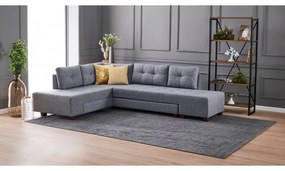 Canapea Tip Coltar Manama Corner Sofa Bed Left - Grey