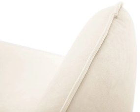Coltar Vienna 6 locuri velvet picioare aurii L275 cm