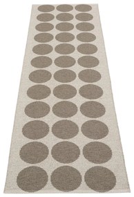 Covor tip traversă pentru interior și exterior maro/bej 70x240 cm Hugo Walnut Linen – Pappelina