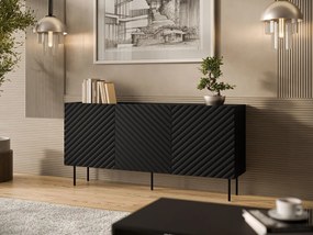 Dulap Grotzi 165 3D (Negru) . 1105921