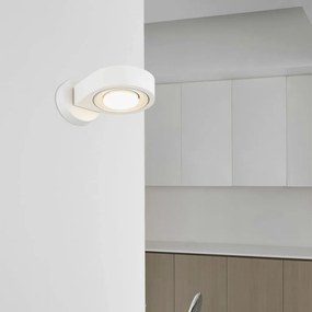 Aplica cu spot directionabil LOTUS 8897 alb crem