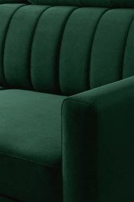 Colțar extensibil Vario universal dreapta/stânga - catifea verde Bluvel 78