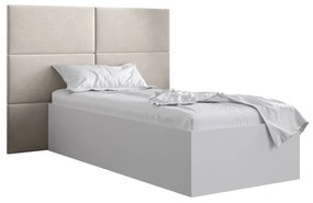 Zondo Pat de o persoană cu tăblie tapițată 90 cm. 1045900