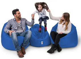 Fotoliu Bean Bag Iyzi 100 Cushion Pouf, Albastru