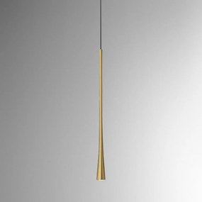 Lustra suspendata, Pendul LED slim DAFNE H-60cm alb, negru sau auriu