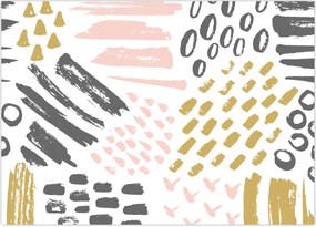 Tablou - Accidente vasculare cerebrale abstracte (70x50 cm)