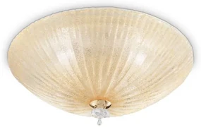 Plafoniera eleganta diametru 60cm SHELL PL6, Amber 140193