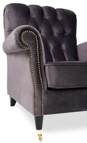 Fotoliu Lounge, Antracit
