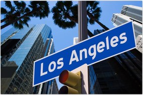 Tablou - Los Angeles (90x60 cm)