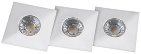 Rabalux 1080 - SET 3xLED Lampă încastrată baie RANDY 1xLED/4W/230V