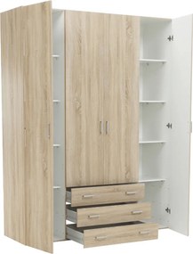 Dulap, 4 uşi, stejar sonoma, GWEN 70429