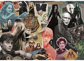 Harry Potter Collage Puzzle Clementoni de 300 piese
