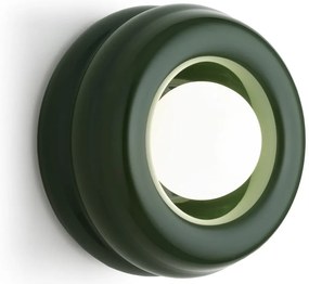 Aplica de perete, Living, Hol, Scara, Sticla, Verde, TEVO