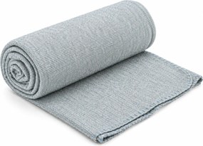 Patura fleece STRIA, svetle seda Dimensiune: 150 x 200 cm