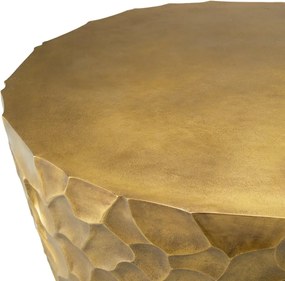 Masuta de cafea LUX, Aluminiu, Alama Vintage, Fiorentino, 119330 HZ