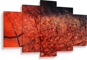 Tablou - Meci de baschet (150x105 cm)