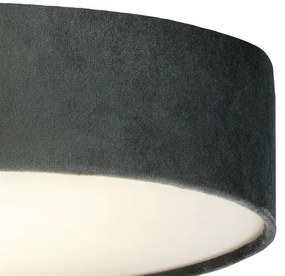 Searchlight 23298-3GY - plafonieră DRUM 3xE27/60W/230V, gri