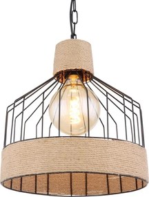 Lustră pe lanț Globo 15674H1 HALIA 1xE27/60W/230V