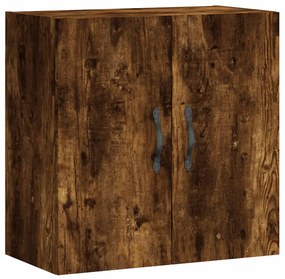 vidaXL Dulap de perete, stejar fumuriu, 60x31x60 cm, lemn compozit