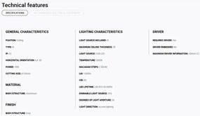 Spot LED incastrabil MINI-OPTIC Grey downlight LED 12/18W 3000K 56° 1685/2260 lm