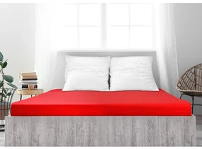 Cearșaf de pat jersey 4Home Ideal roșu , 180 x 200 cm, 180 x 200 cm
