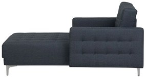 Fotoliu șezlong relaxare ABERLADY (textil) (gri). 1018993
