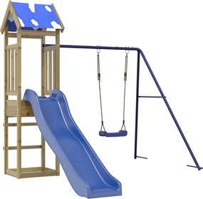 vidaXL Set de joacă pentru exterior, lemn de pin impregnat