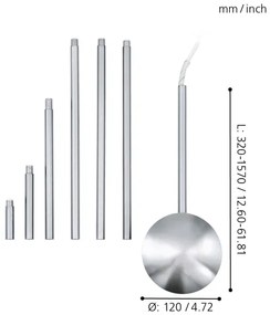EGLO 88968 - EXTENTION crom