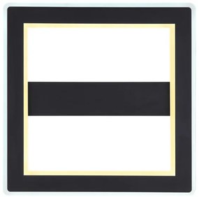 Lustră LED aplicată MATTIA LED/30W/230V pătrată Globo 67269-30