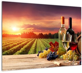 Tablou cu vie și vin (70x50 cm), în 40 de alte dimensiuni noi