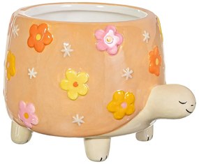 Ghiveci din piatră pictat manual ø 9 cm Tortoise – Sass &amp; Belle