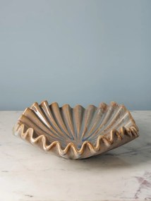 Bol decorativ, fructiera din ceramica D44cm Medusa