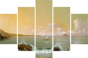 Tablou - Martin Johnson Heade, Rio de Janeiro Bay, reproducere (150x105 cm)