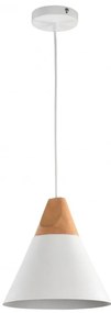 Pendul design modern Bicones alb 22